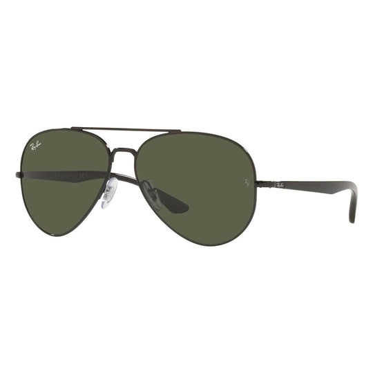 Ray-Ban RB3675 Pilot Black Green Sunglasses
