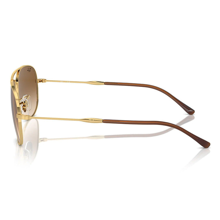 Ray-Ban RB3735 Bain Bridge Gold Brown Gradient Sunglasses