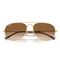 Ray-Ban RB3735 Bain Bridge Gold Brown Gradient Sunglasses