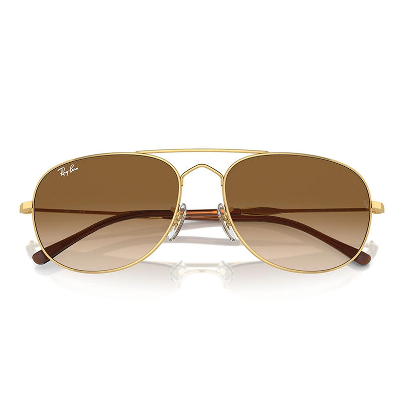Ray-Ban RB3735 Bain Bridge Gold Brown Gradient Sunglasses