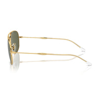 Ray-Ban RB3735 Bain Bridge Gold Green Polarised Sunglasses