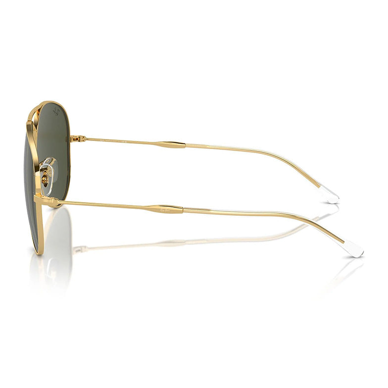 Ray-Ban RB3825 Gold Green Old Aviator Sunglasses