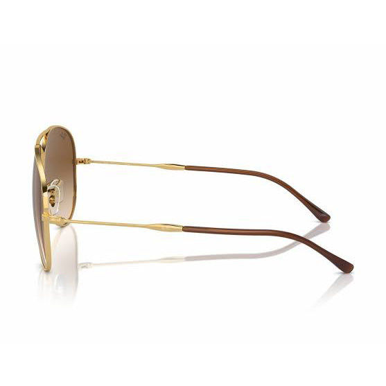 Ray-Ban RB3825 Gold Brown Old Aviator Sunglasses