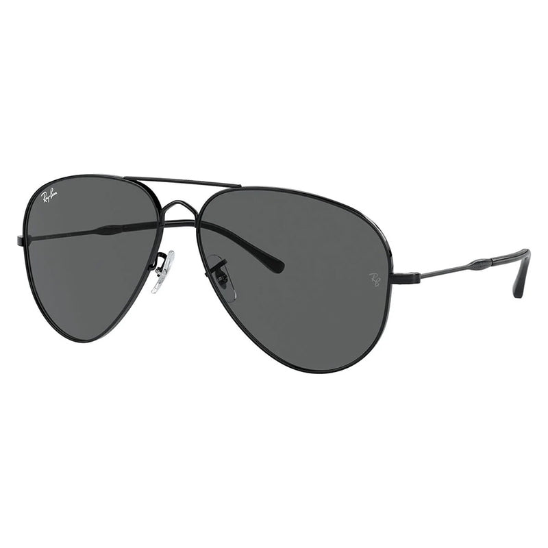 Ray-Ban RB3825 Black Grey Old Aviator Sunglasses
