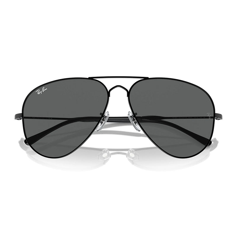 Ray-Ban RB3825 Black Grey Old Aviator Sunglasses