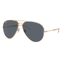 Ray-Ban RB3825 Rose Gold Grey Old Aviator Sunglasses