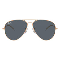Ray-Ban RB3825 Rose Gold Grey Old Aviator Sunglasses