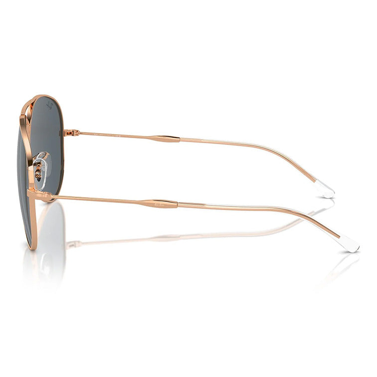 Ray-Ban RB3825 Rose Gold Grey Old Aviator Sunglasses