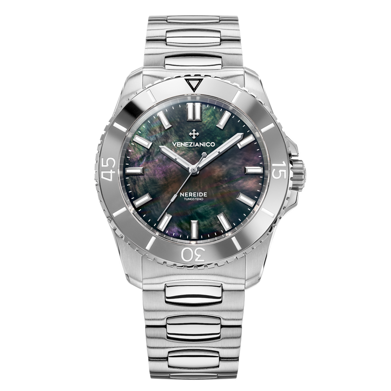 Venezianico Nereide Tungsteno 42 Men's MOP Automatic Watch 3921540C