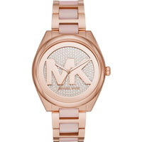 Michael Kors Ladies Watch Janelle 42mm Rose Gold MK7089