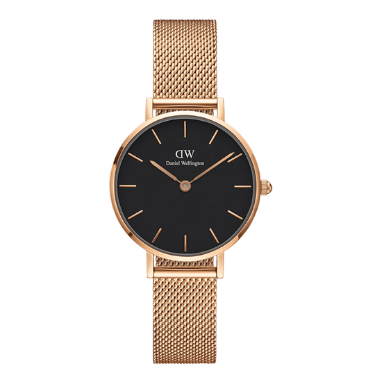 Daniel Wellington Ladies Rose Gold Petite Melrose Watch DW00100303