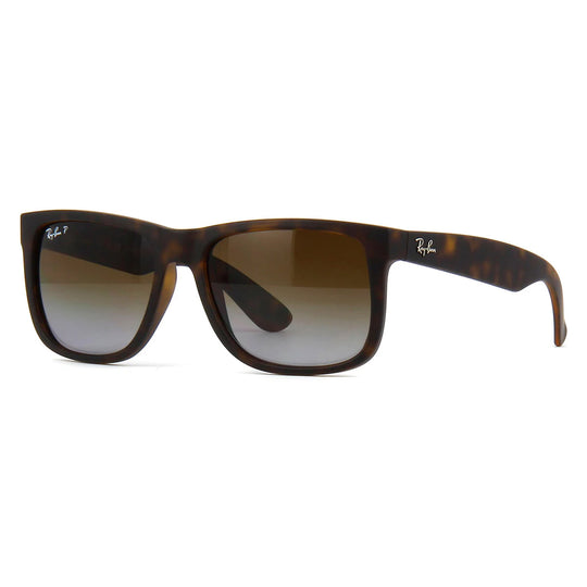 Ray-Ban Justin RB4165 Havana Polarised Gradient Sunglasses