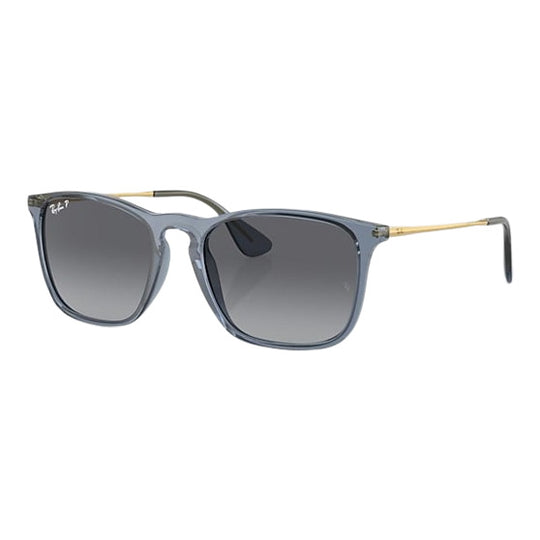 Ray-Ban Chris RB4187 Blue Grey Polarised Sunglasses