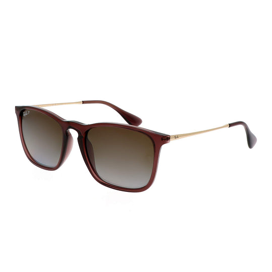 Ray-Ban Chris RB4187 Brown Polarised Sunglasses