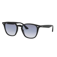 Ray-Ban RB4258F Black Light Blue Square Sunglasses