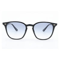 Ray-Ban RB4258F Black Light Blue Square Sunglasses