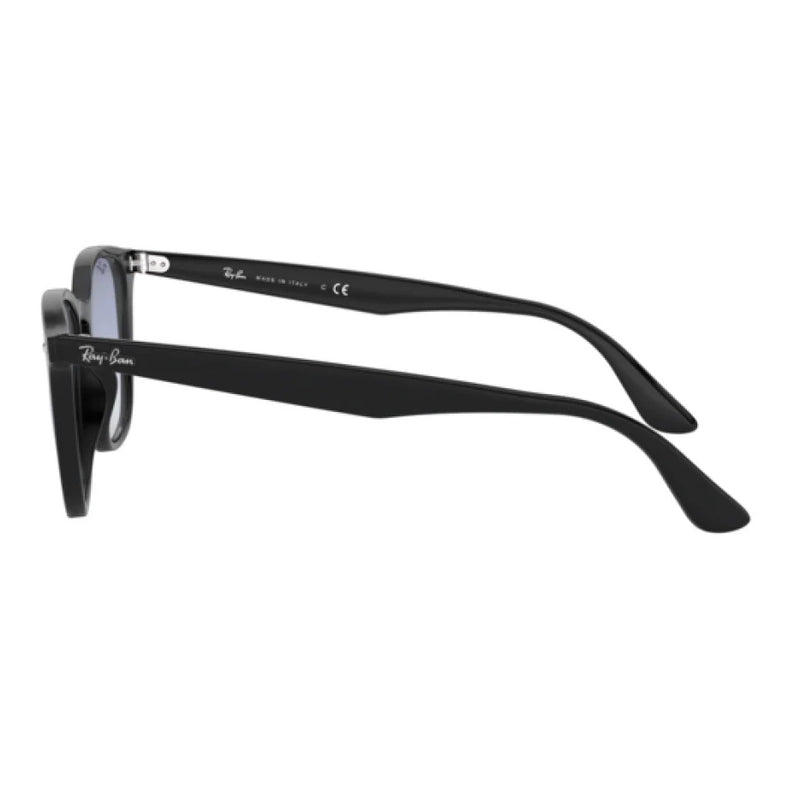 Ray-Ban RB4258F Black Light Blue Square Sunglasses