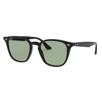 Ray-Ban RB4258F Black Green Square Sunglasses