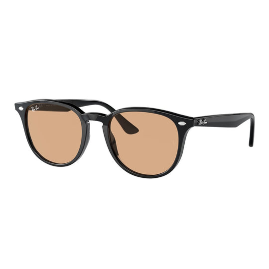 Ray-Ban RB4258F Black Brown Square Sunglasses