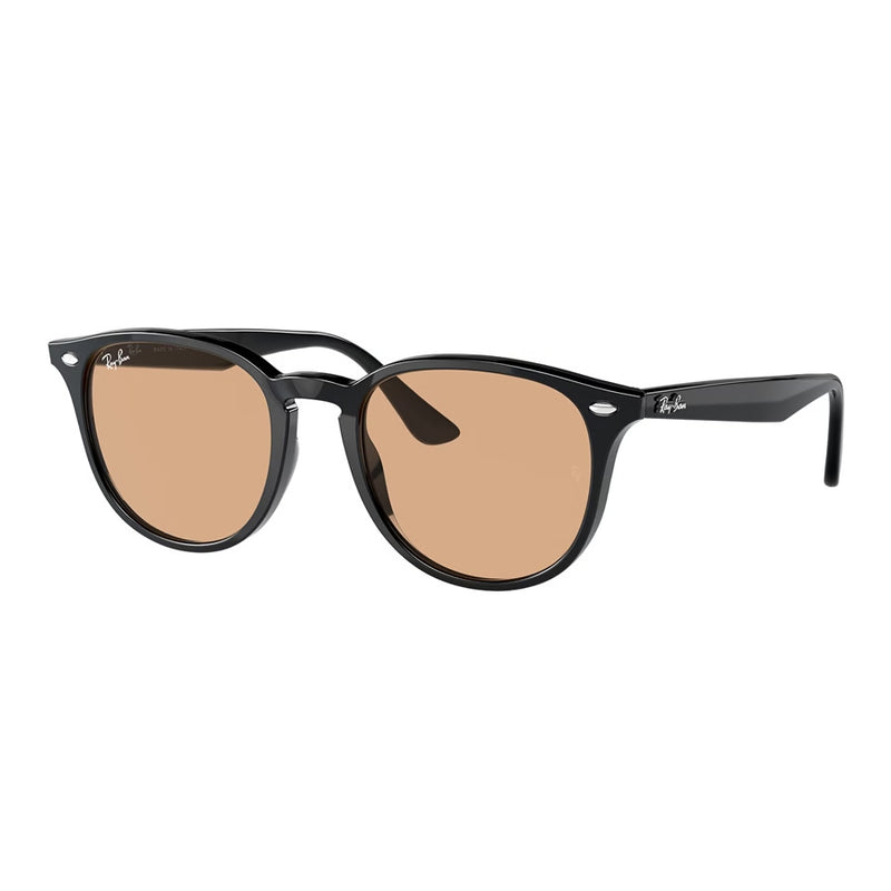 Ray-Ban RB4258F Black Brown Square Sunglasses
