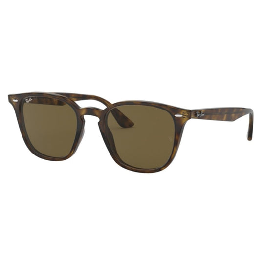 Ray-Ban RB4258F Havana Brown Square Sunglasses