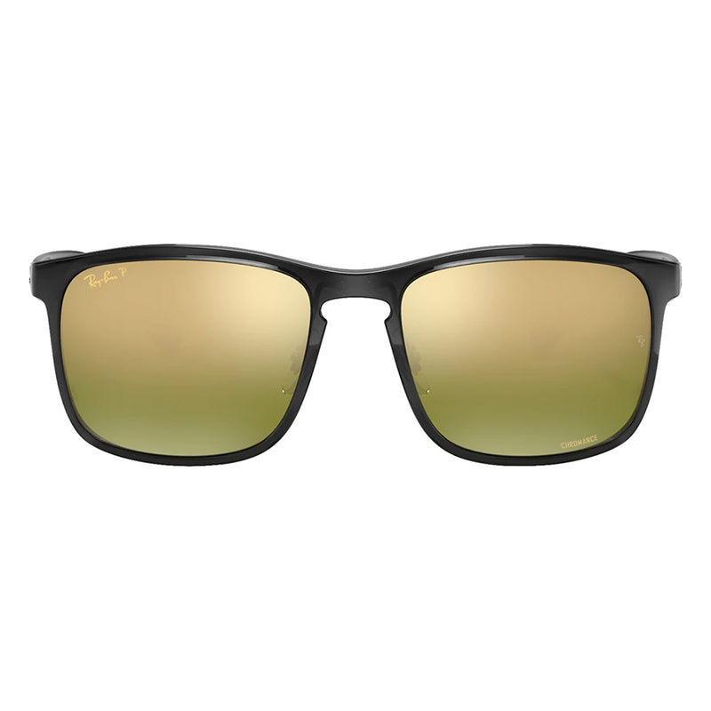 Ray-Ban RB4264 Chromance Polarised Grey Gold Gradient Sunglasses