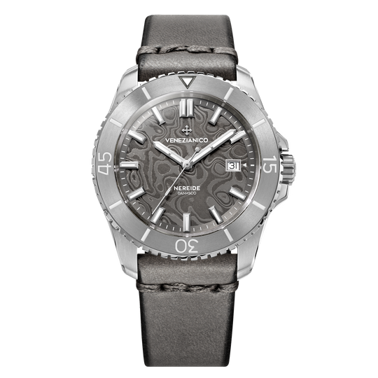 Venezianico Nereide Damasco Men’s Grey Automatic Watch 4521565
