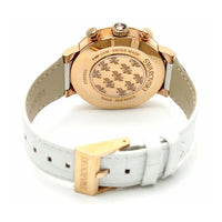 Swarovski Citra Sphere Ladies' White Rose Gold Chrono Watch