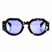 Dries Van Noten Men's Angular Grey Sunglasses DVN174C2SUN