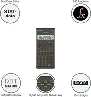 Casio Calculator FX-82MS-2-W 2nd Edition 2-Line Display