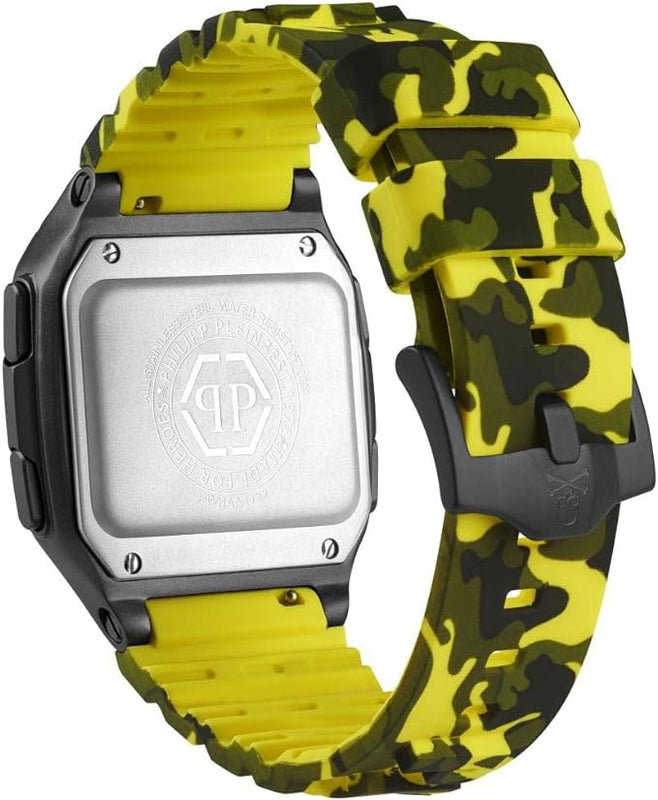 Philipp Plein Watch Hyper Shock Yellow Camo PWHAA1722