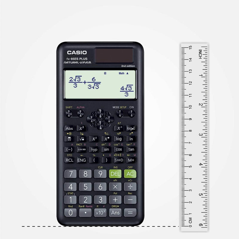 Casio Calculator FX-82ESPLUS-2 2nd Edition Natural Textbook Display