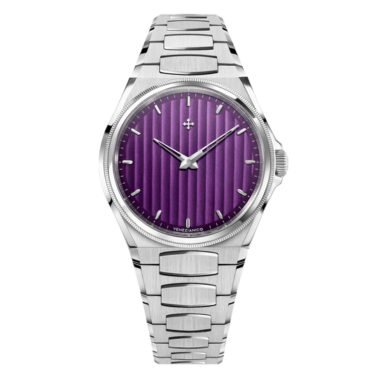 Venezianico Arsenale 40 Men’s Ultra-Thin Automatic Purple Watch 6221501C