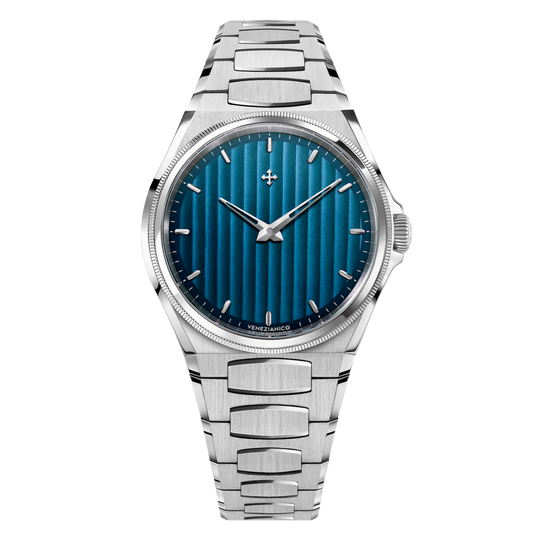 Venezianico Arsenale 40 Men’s Ultra-Thin Automatic Blue Watch 6221502C