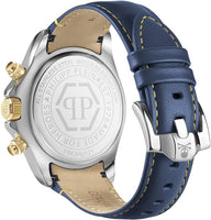 Philipp Plein Mens Watch Nobile Wonder Chronograph Blue PWCAA0121