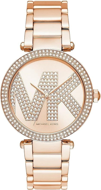 Michael Kors Ladies Watch Parker 39mm Rose Gold MK6660