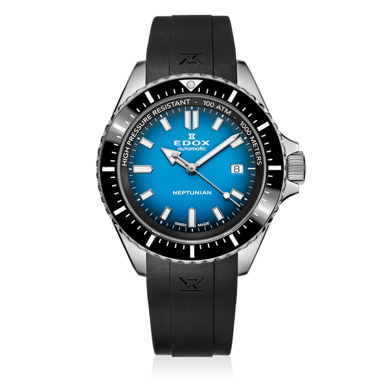 Edox Skydiver Neptunian Men's Blue Watch 80120-3NCA-BUIDN