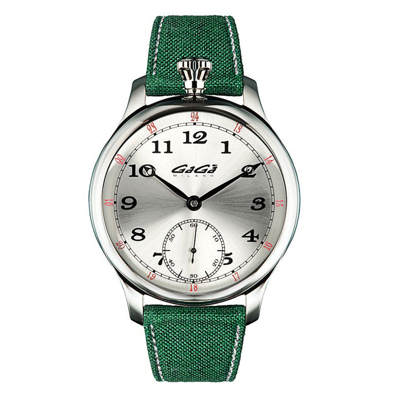 GaGà Milano Watch Classic Steel Green 8040