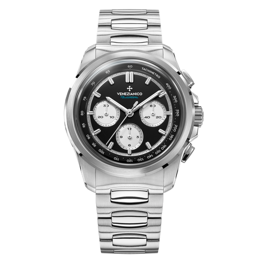 Venezianico Bucintoro 42 Men’s Automatic Black Chronograph Watch 8221511C