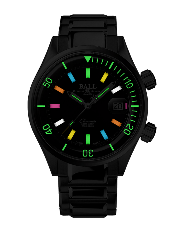 Ball Men's Watch Engineer Master II Diver Chronometer Black DM2280A-S1C-BKR