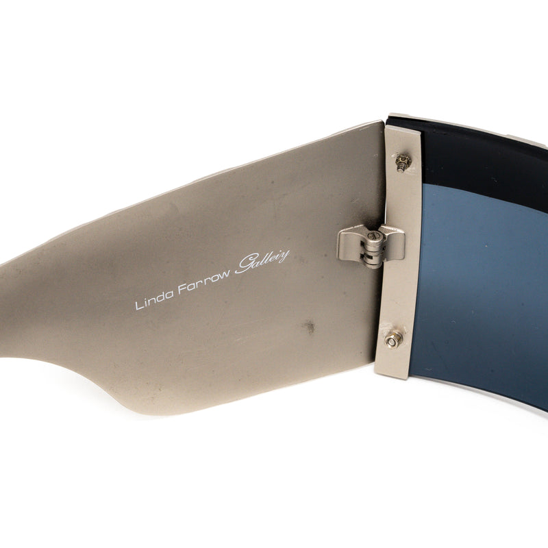Jeremy Scott Unisex Rectangular Blue Sunglasses 8JSTOOLBOXSILVER