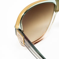Matthew Williamson x Linda Farrow Gold Sunglasses 8MW5C4MULTICOLOURED