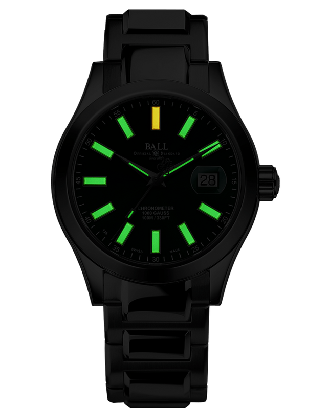 Ball Men's Watch Engineer III Marvelight Chronometer Green NM9026C-S6CJ-GR
