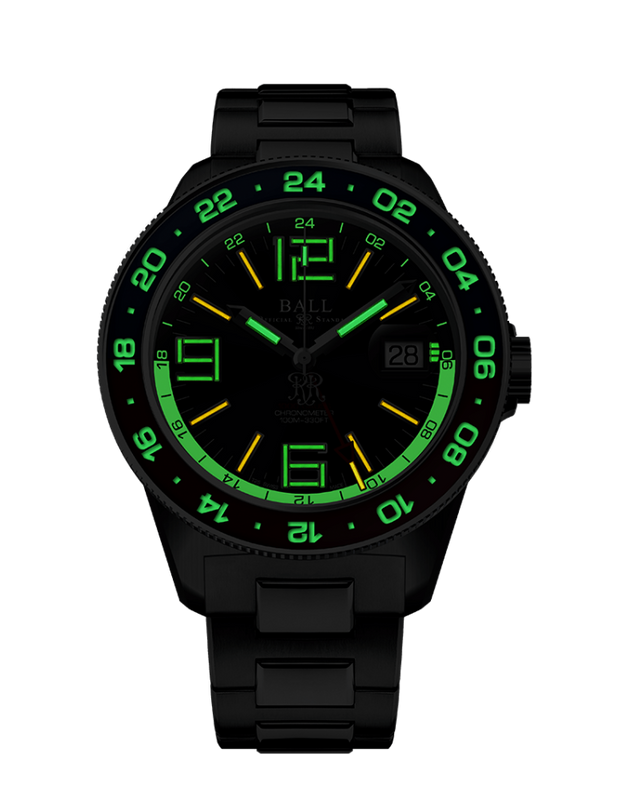 Ball Men's Watch Engineer III Maverick GMT Black DG3028C-S1CJ-BK