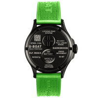U-Boat Watch Darkmoon 44 Green Curve Black PVD 9534/A