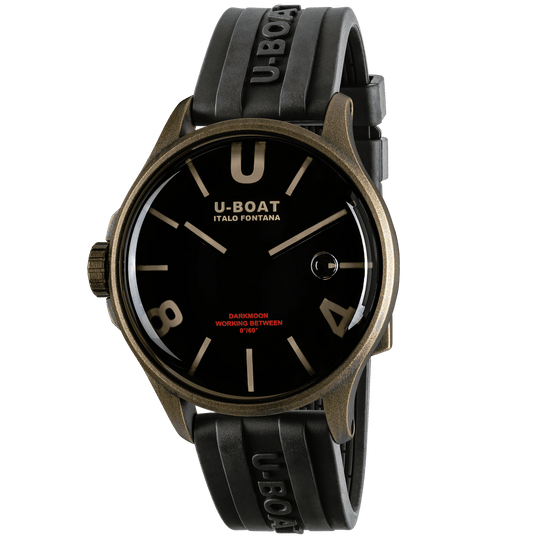 U-Boat Watch Darkmoon 44 Brown Curved Vintage PVD 9548