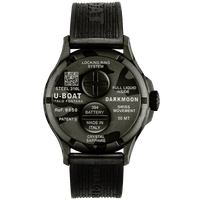 U-Boat Watch Darkmoon 44 GY Camouflage Curved Black 9550