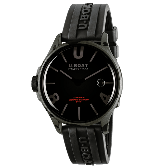 U-Boat Men's Watch Darkmoon 40mm Camouflage Black Grey 9552