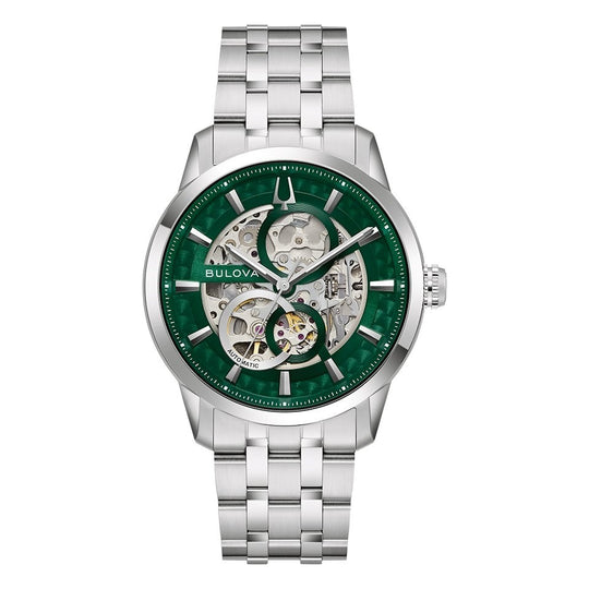 Bulova Sutton Men's Green Automatic Watch