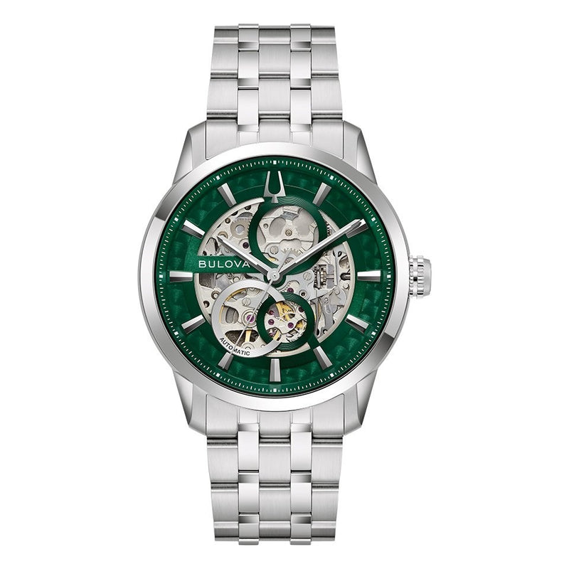 Bulova Sutton Men's Green Automatic Watch